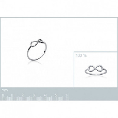 Bague argent femme Infini Influences