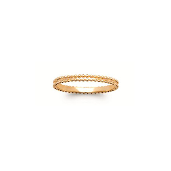 Bague femme or perlé Influences