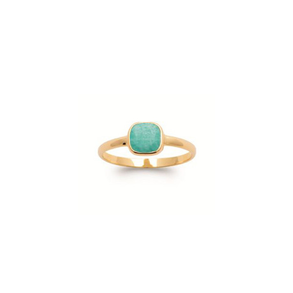 Bague or femme Amazonite Influences