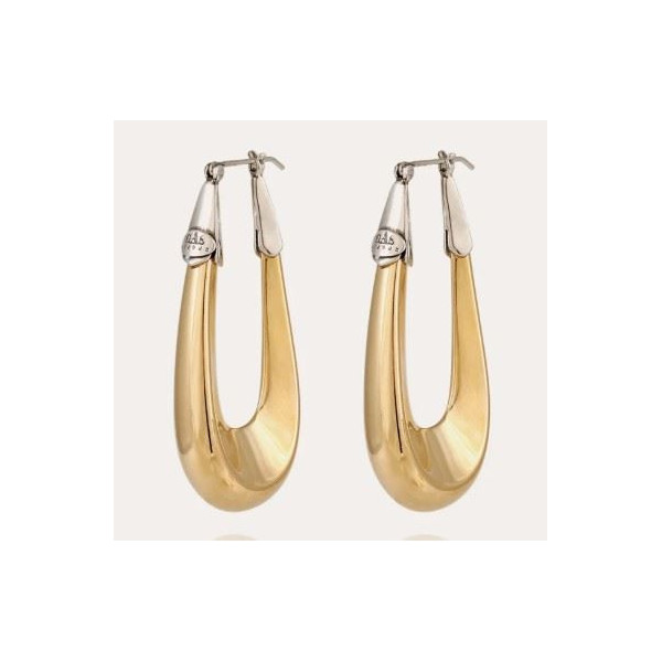 Boucles d’oreilles or et argent femme GAS Bijoux Ecume