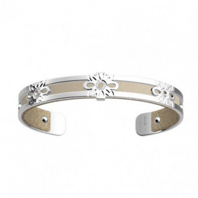 Bracelet femme, bracelet argent, manchette GEORGETTES Dahlia 8mm