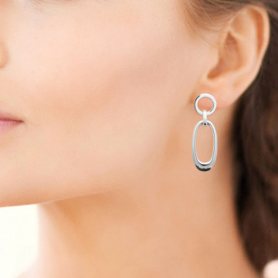 Boucles d’oreilles femme acier inoxydable Influences