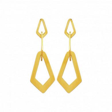 Boucles d’oreilles femme or acier inoxydable Influences