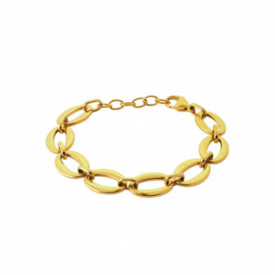 Bracelet femme or acier inoxydable Influences