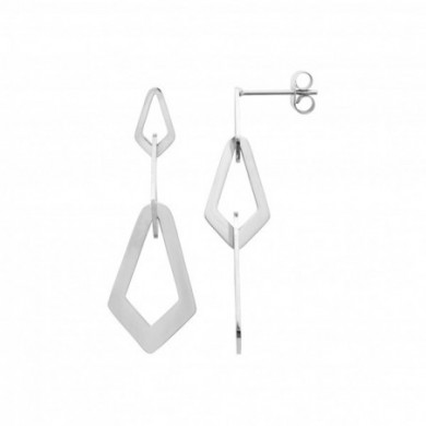 Boucles d’oreilles femme acier inoxydable Influences