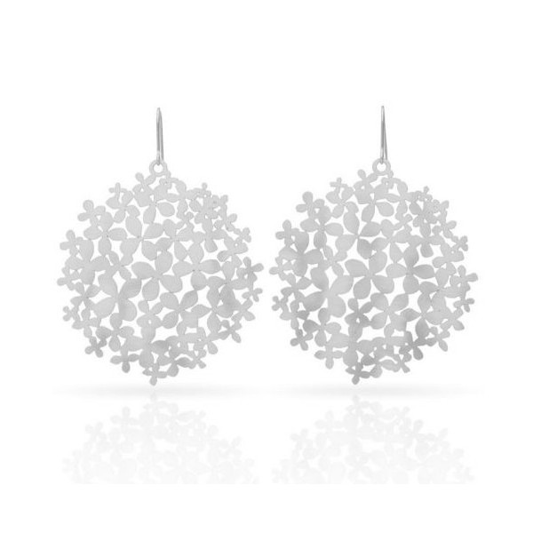 Boucles d’oreilles argent femme Hortensia RAS® Bijoux